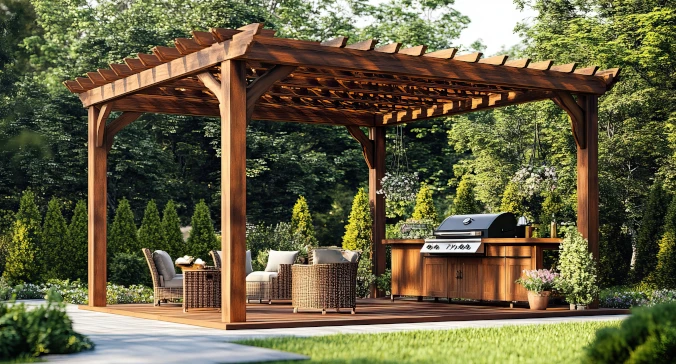 Pergola + taras: sukcesy klientów w tworzeniu stref grillowych Pergola + taras: sukcesy klientów w tworzeniu stref grillowych