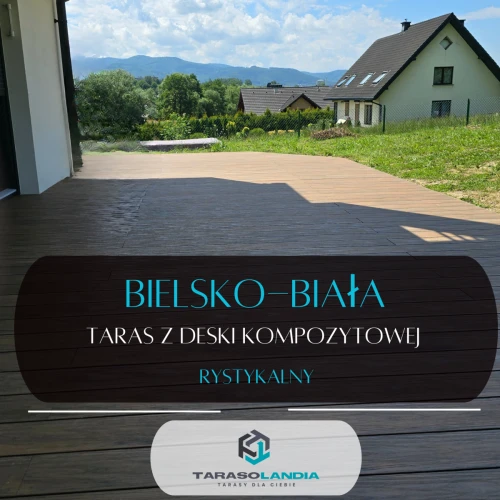 Bielsko-Biała, budowa tarasów kompozytowych